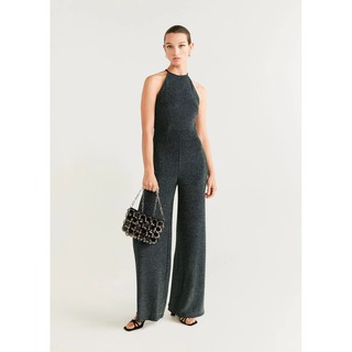 Jumpsuit cổ yếm Mango sequin 57039210
