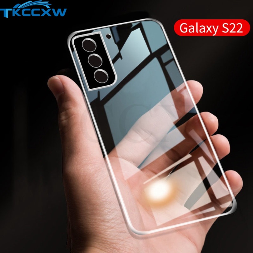 Ốp Điện Thoại TPU Mềm Trong Suốt Siêu Mỏng Cho Samsung Galaxy S20 S22 Ultra S22+ S20 S22 Plus S21 FE A13 A03 Core M52