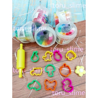 Đất Sét hũ 12 màu Thái Lan toru_slime