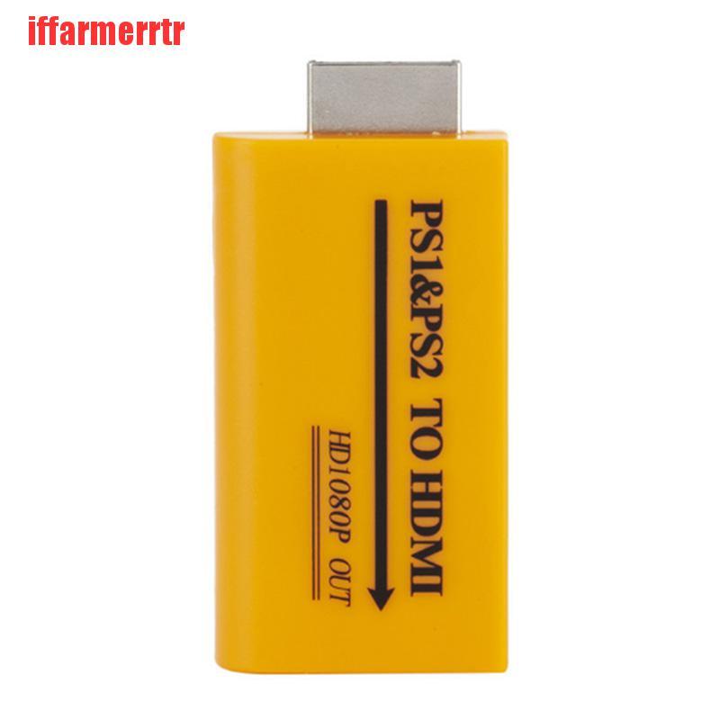 {iffarmerrtr}1080P HD PS1/PS2 To HDMI Audio Video Converter Adapter For HDTV Projector LKZ