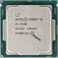 CPU intel I5 - 7500+7400 Tray không box+tản