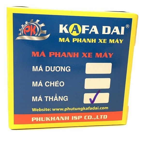 Má phanh xe máy Dream Wave KAFADAI THAILAND (Lò xo thẳng)