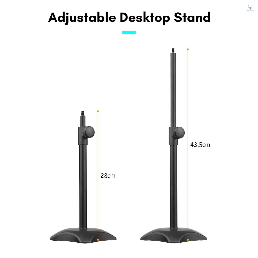 Đèn LED Để Bàn 150W 3200K-5500K + E27 + Điều Khiển Từ Xa Cho Studio Chụp Ảnh