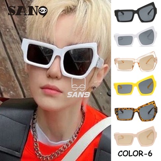 【Bán Sỉ】mã (San9) 2022 Mới Kính Râm Hình Đôi Mắt Vui Nhộn Phong Cách Phương Tây hip hop