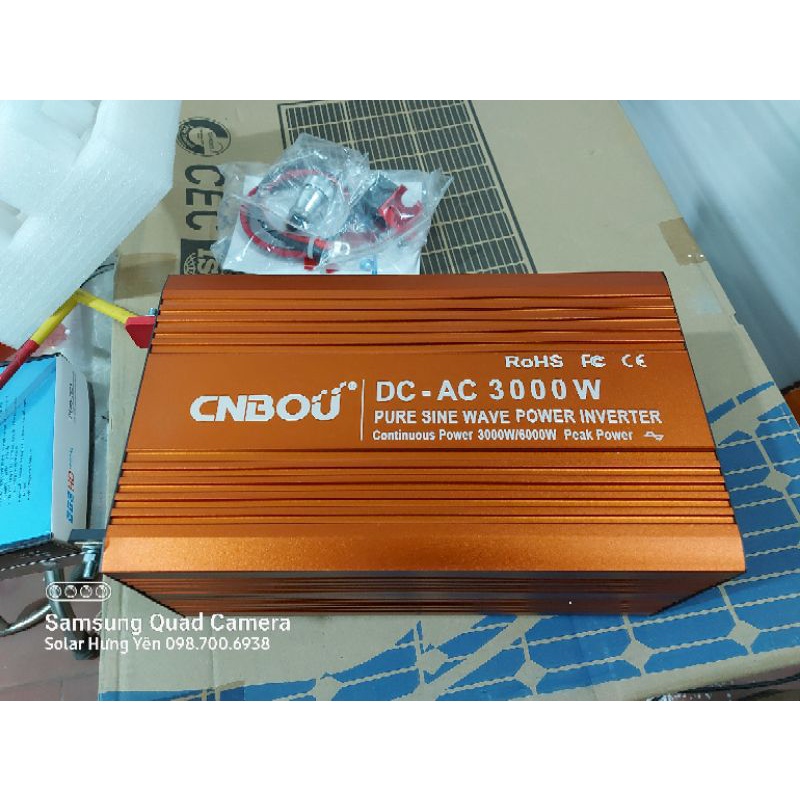 Cnbou 48V 3000W/6000W Kích Điện Sóng Sin Tinh Khiết