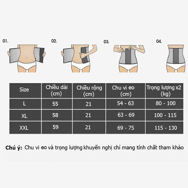 Gen nịt bụng định hình eo thon The Ladies , đai nịt bụng chống cuộn giảm mỡ làm phẳng bụng