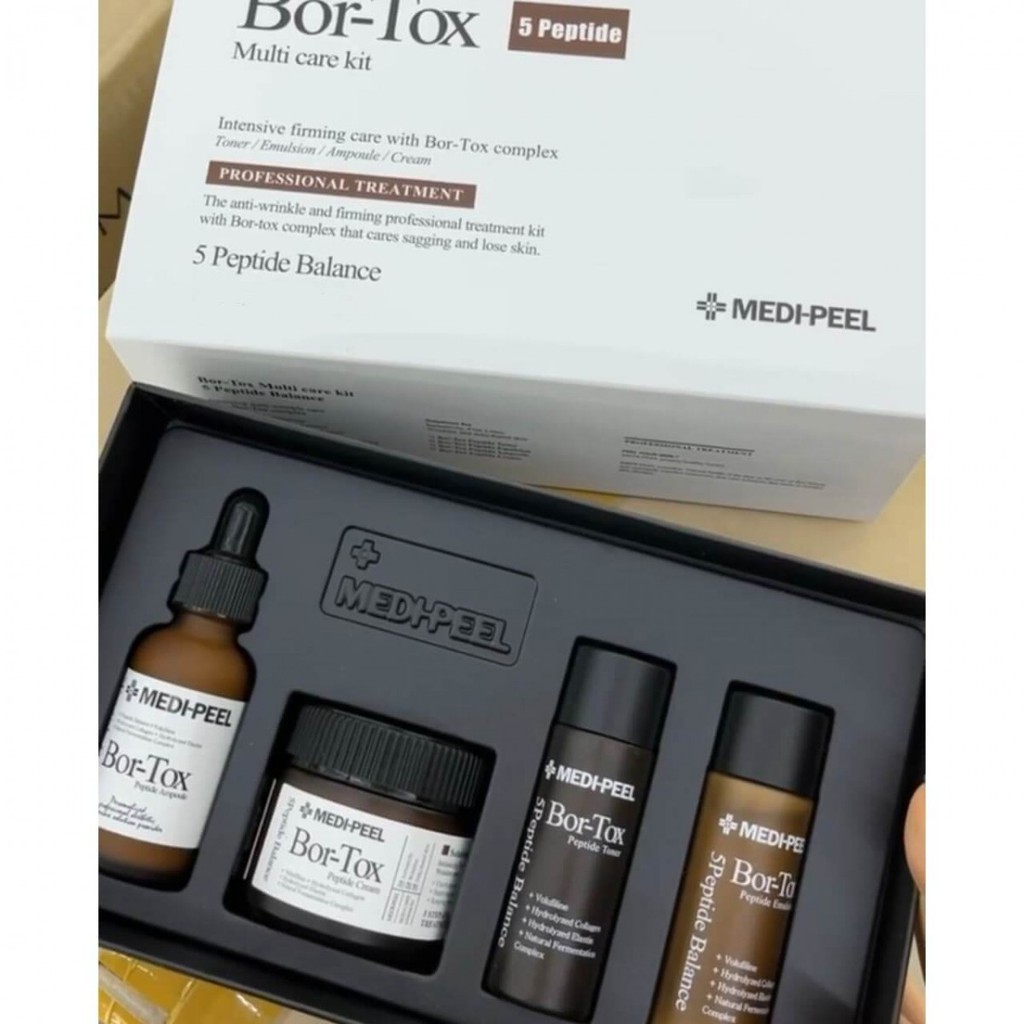 Bộ Dưỡng Da Medi Peel Bor Tox Multi care kit 4 sản phẩm