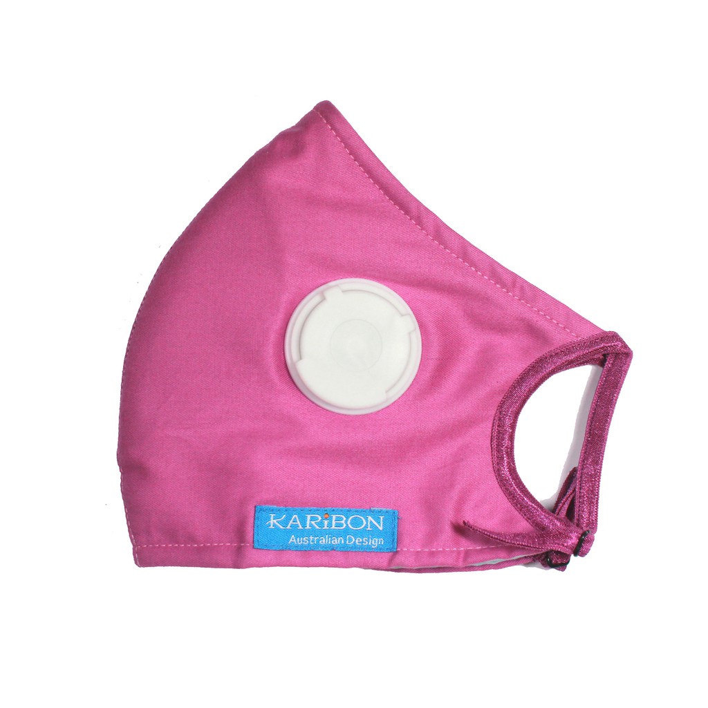 Combo 3 khẩu trang Karibon Maxair họa tiết 8 lớp lọc, có van thở | BigBuy360 - bigbuy360.vn