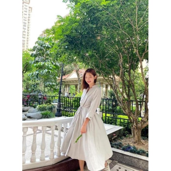 Đầm Xiaozhainv thời trang mùa hè phong cách Pháp dành cho nữ