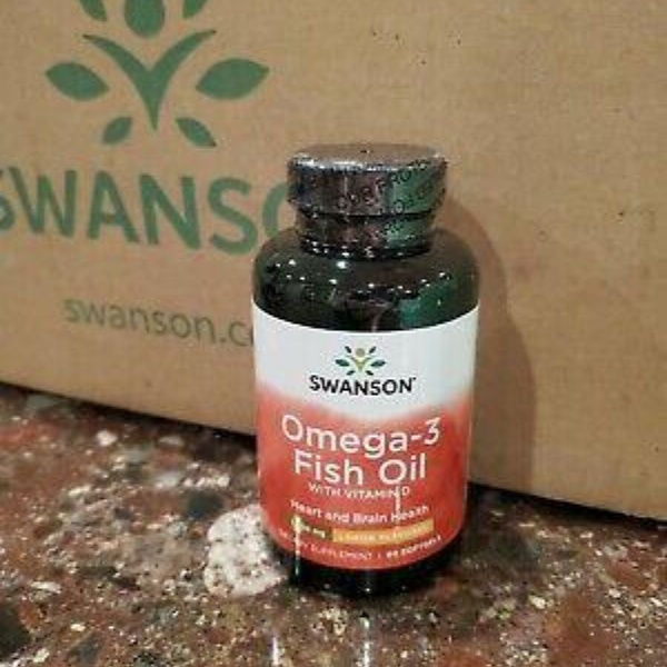 Omega 3 | Dầu Cá Omega 3 Swanson Fish Oil  - Tốt Cho Tim Mạch | Chính Hãng - Nhập Mỹ | The Shape Store