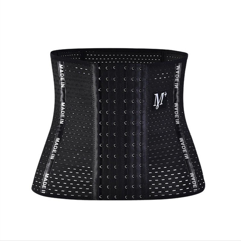 2pcs Áo nịt Lovito thoáng khí in chữ L00004 (màu đen/be)