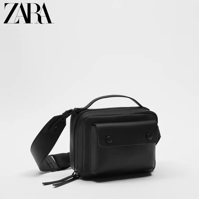 Túi Đeo Chéo Vai ZARA Hình Vuông Nhỏ Đựng Điện Thoại Thời Trang Dành Cho Nam