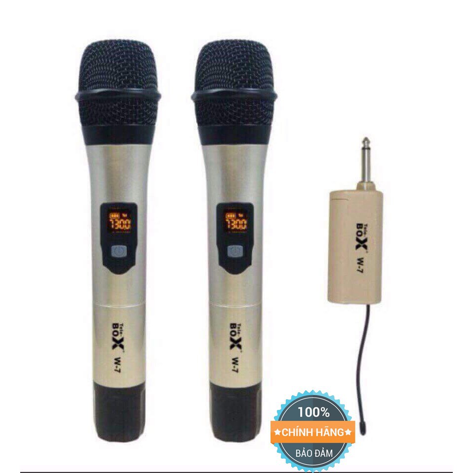 Micro Karaoke Telebox W7 Chính hãng
