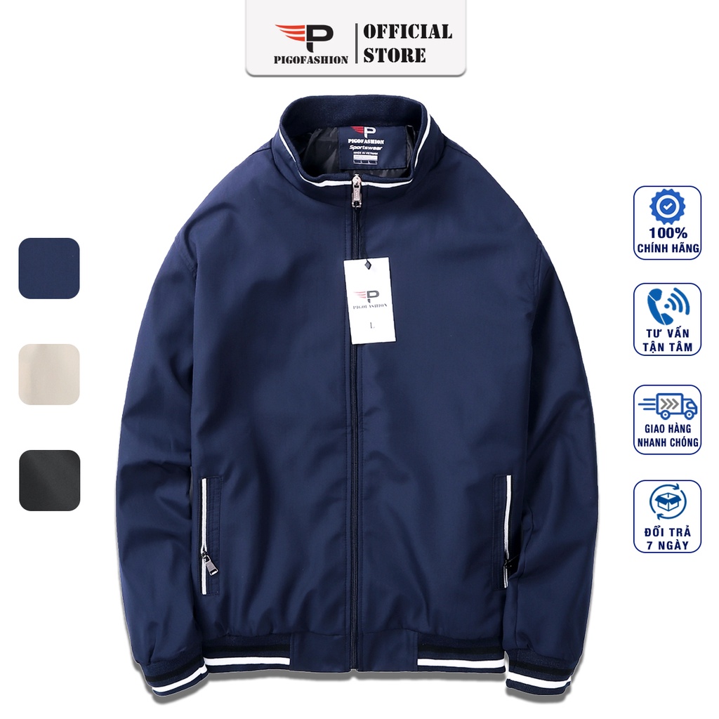 Áo khoác dù nam SPMAKD904 chất dù xịn, form dáng đẹp - PigoFashion