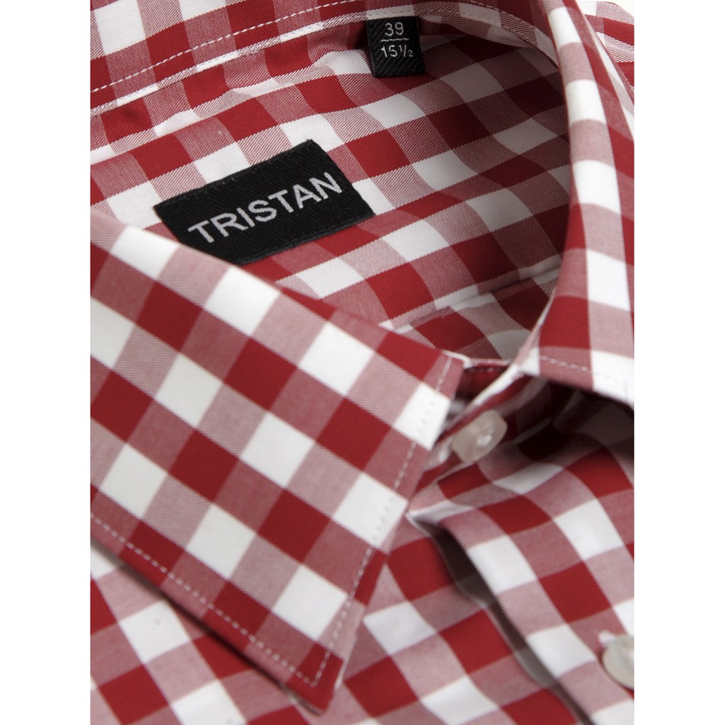 Áo sơ mi Slim Fit Shirt Tristan form ôm chất liệu lụa cao cấp hàng vnxk | BigBuy360 - bigbuy360.vn