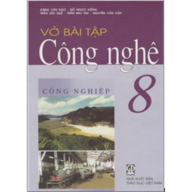 Sách - Vở Bài Tập Công Nghệ 8