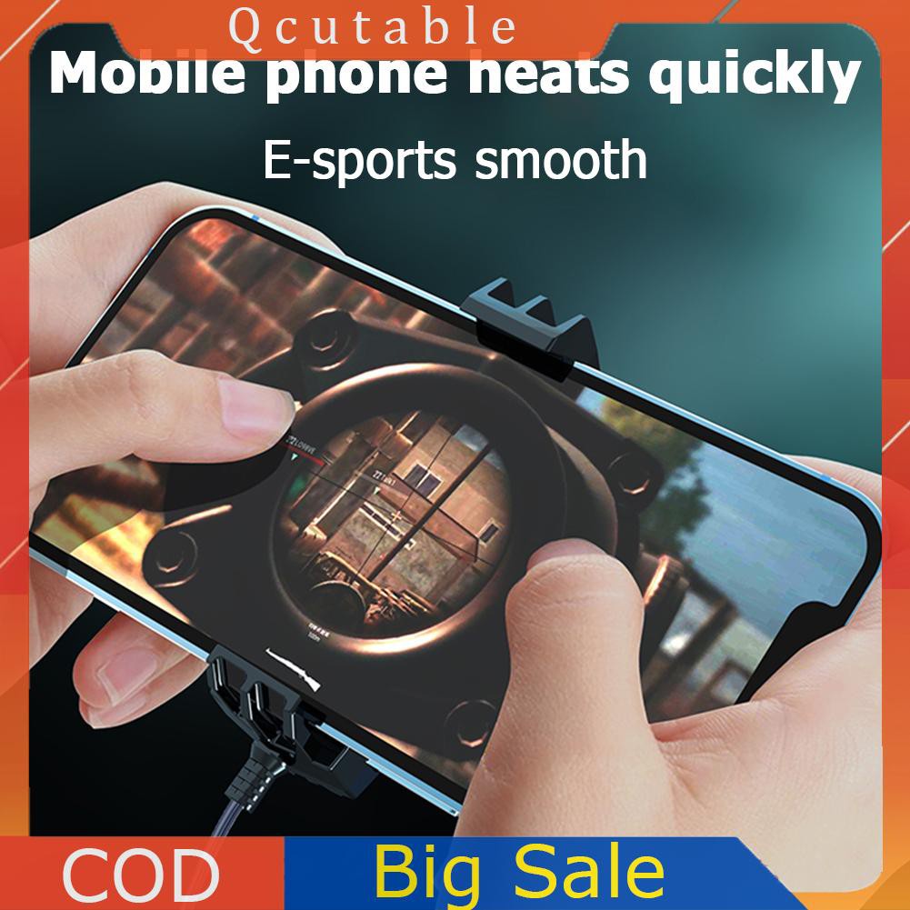 Quạt tản nhiệt cho điện thoại cổng USB nhỏ gọn tiện dụng để chơi game PUBG trên điện