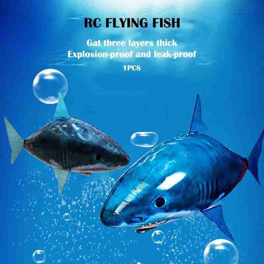 Bong Bóng Helium Hình Cá Mập Điều Khiển Từ Xa Độc Đáo