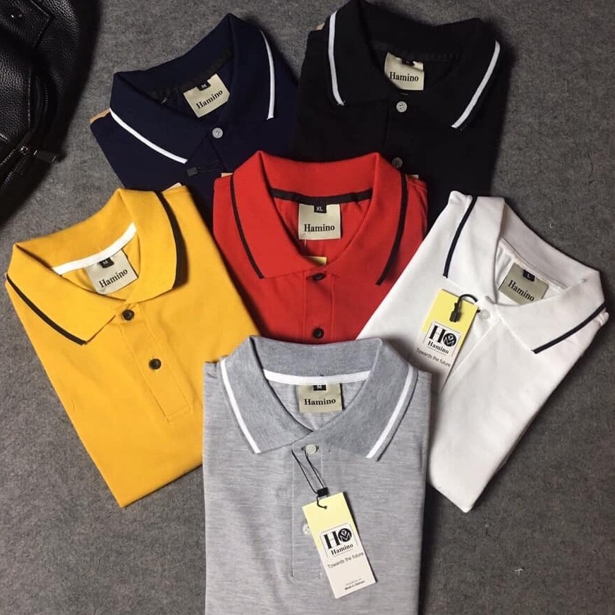 Áo phông nam Urano ngắn tay cổ bẻ phối viền cao cấp : Kiểu dáng Hàn Quốc chất liệu cotton , co giãn 4 chiều(APKV) | BigBuy360 - bigbuy360.vn