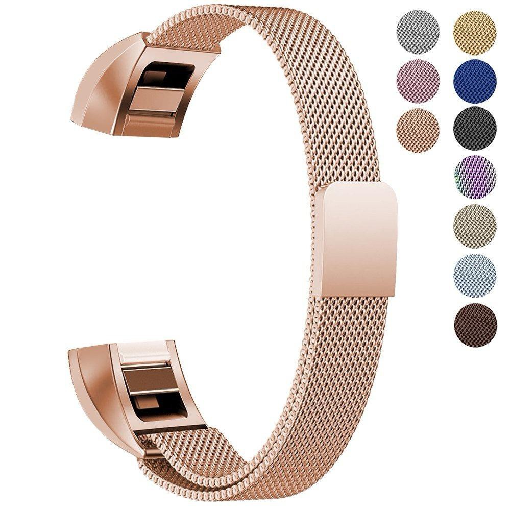 Dây đeo thay thế bằng thép không gỉ Milanese cho Fitbit Alta HR và Alta Nam Nữ