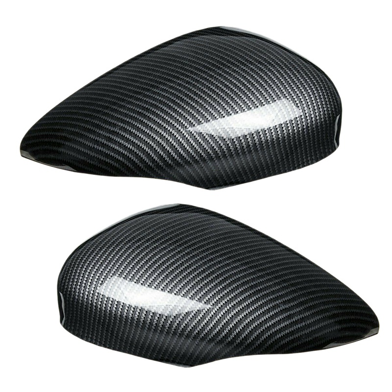 Khung gắn gương chiếu hậu bằng sợi carbon cho xe hơi Ford Fiesta Mk7 2008 2009 2010 2011 2012 2013-2017