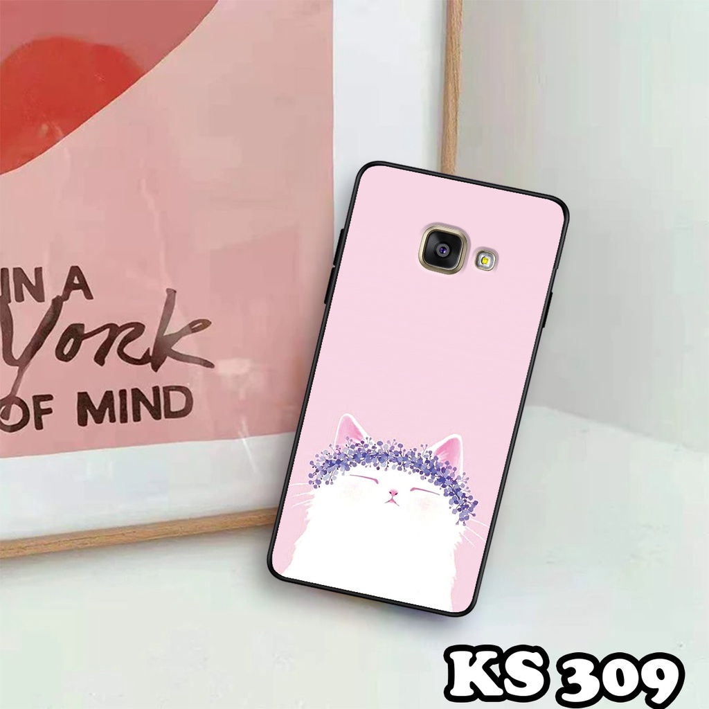 Ốp lưng Samsung A7 2016 - A5 2016 - A3 2016 - Ốp in hình LoveCat - Chất liệu TPU siêu bền