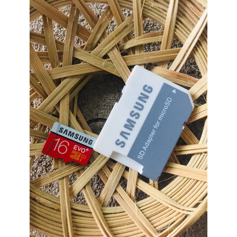Thẻ Nhớ 16GB Sam Sung 95MB/S EVO Plus 10 Micro SDHC - Bảo hành 12 tháng | BigBuy360 - bigbuy360.vn