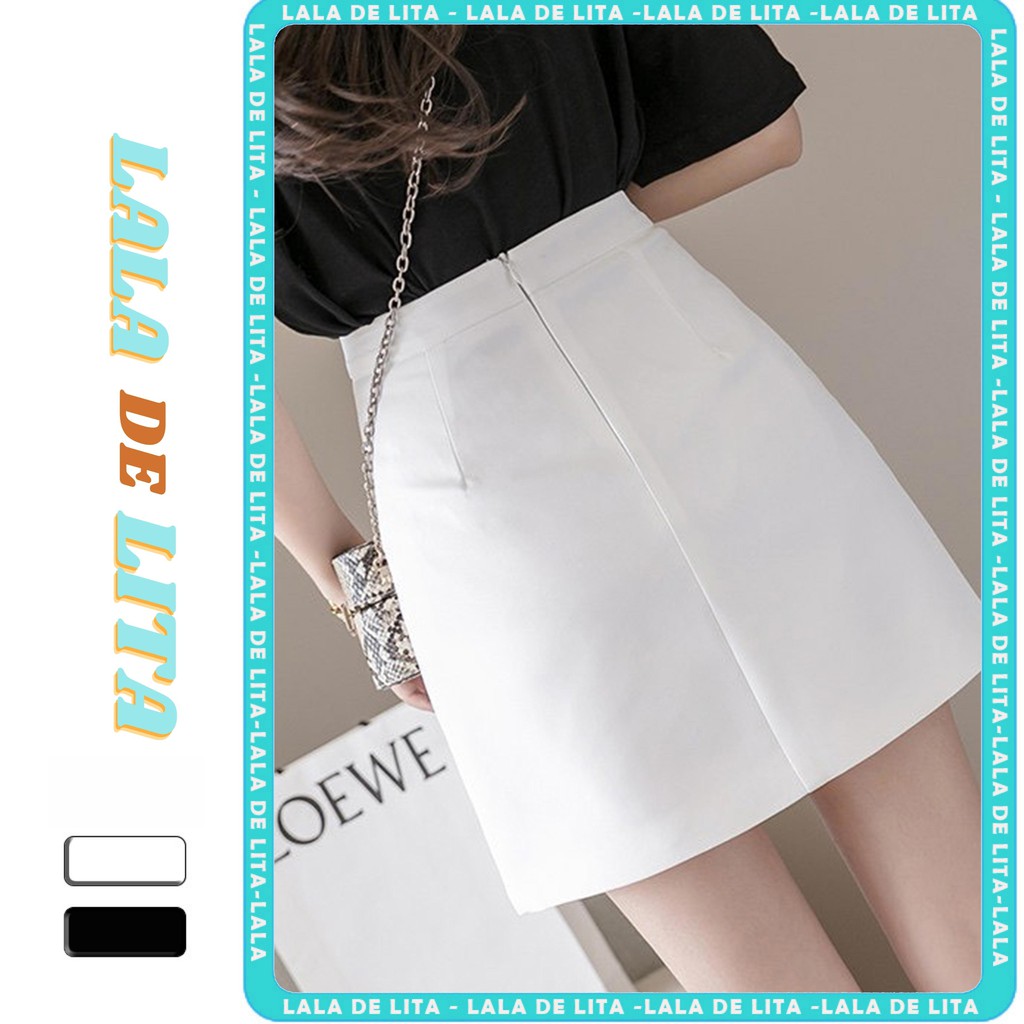 Chân váy ngắn cạp cao phong cách trẻ trung - LALALITA | BigBuy360 - bigbuy360.vn