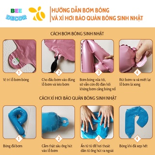 Set Bóng Trang Trí Sinh Nhật SP-D0002