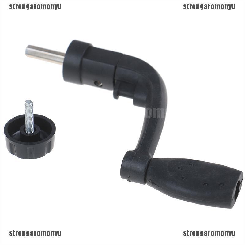 Máy Câu Cá Tay Quay Bằng Nhựa Màu Đen