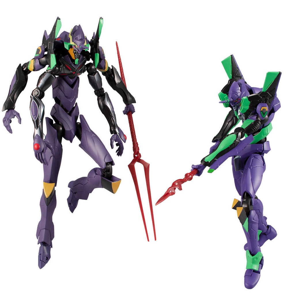 Mô hình lắp ráp EVA FRAME Evangelion NEW Theatrical Edition: Unit 01 VS Unit 13 SET