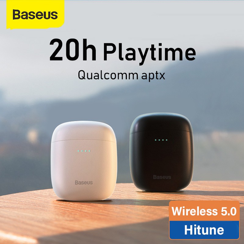 Tai Nghe Nhét Tai Baseus W04 Pro Tws Kết Nối Bluetooth 5.0 Cho Điện Thoại Xiaomi