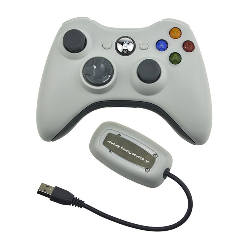 lucky* 2.4G Wireless Bluetooth-compatible Gamepad for Xbox360 Console Controller Receiver Game Joystick