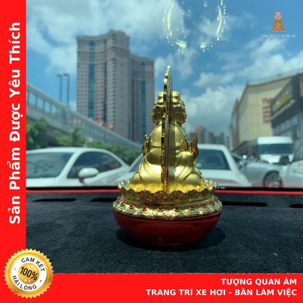 Tượng Phật Quan Âm Trang Trí Xe Hơi - Phòng Khách - Bàn Làm Việc | Cửa Hàng Chú Sa Di Hoan Hỉ