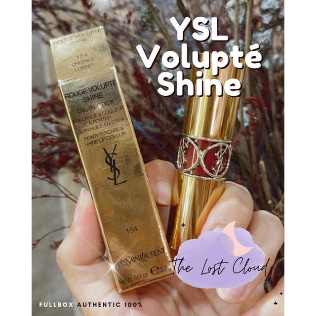 Son YSL Volupte Shine mới nhất 2022 Chính Hãng Fullbox 151 152 154 - Sẵn Ship💖