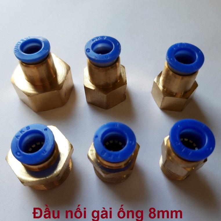 -10 cái ren 21mm gài nhanh ống 8mm