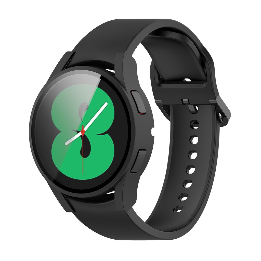 Ốp bảo vệ màn hình cho đồng hồ Samsung Galaxy Watch 4 44mm 40mm Classic 46mm 42mm từ PC và kính cường lực