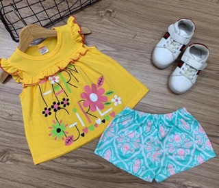 Combo bộ đùi bé gái 5 bộ
