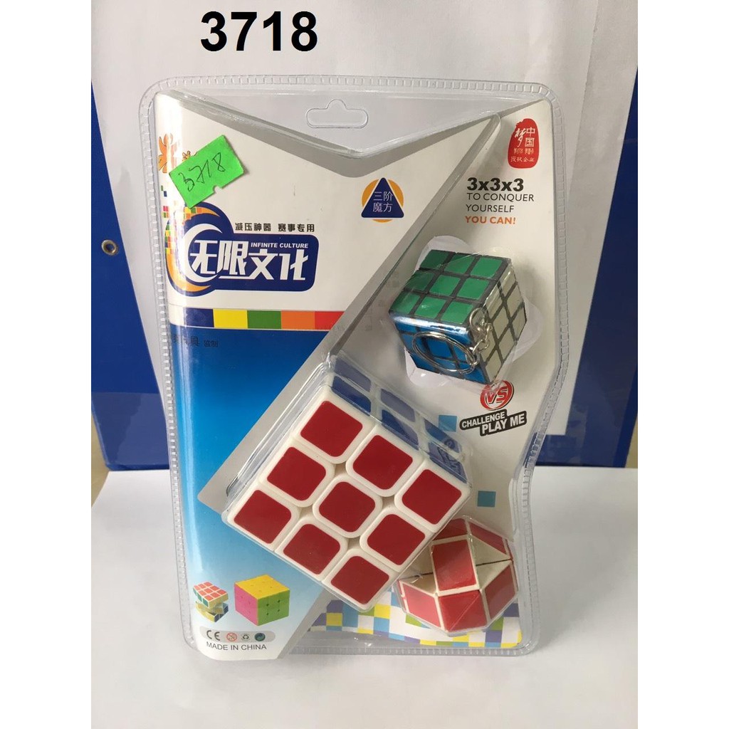 Rubik 3x3x3. Magic Cube thường/M - [VPP Dễ Thương] - [VPP Dễ Thương]