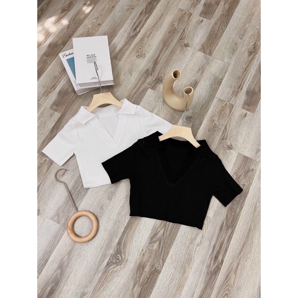 CROPTOP TRỤ VỀ  2 MÀU