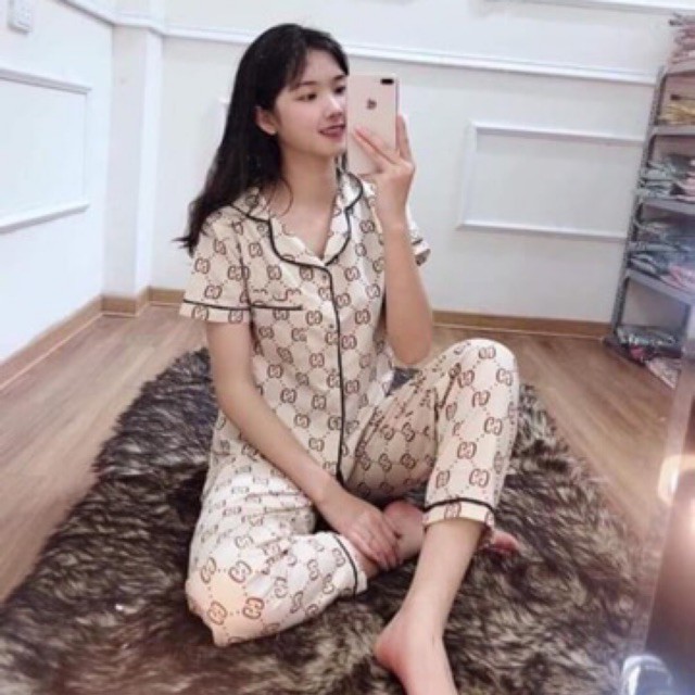 Bộ đồ ngủ nữ cộc dài pijama bộ mặc nhà chất kate thái thoải mái dễ thương giá rẻ Hanz.vn H2 | BigBuy360 - bigbuy360.vn