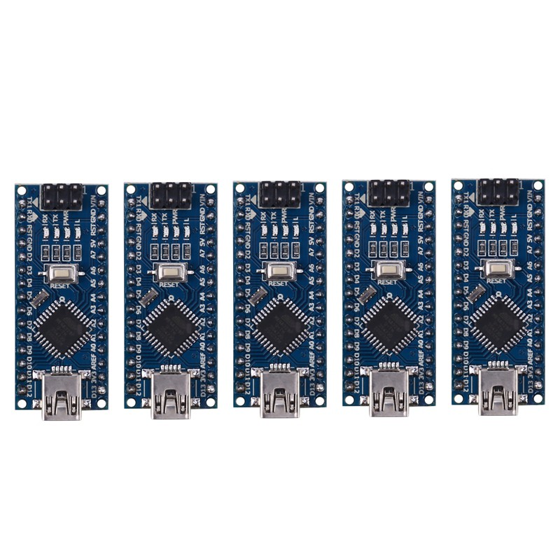 5 Mạch Điều Khiển Nano V3.0 Atmega328P Cho Arduino Nano Ch340 Usb Driver No Cable Nano 3.0