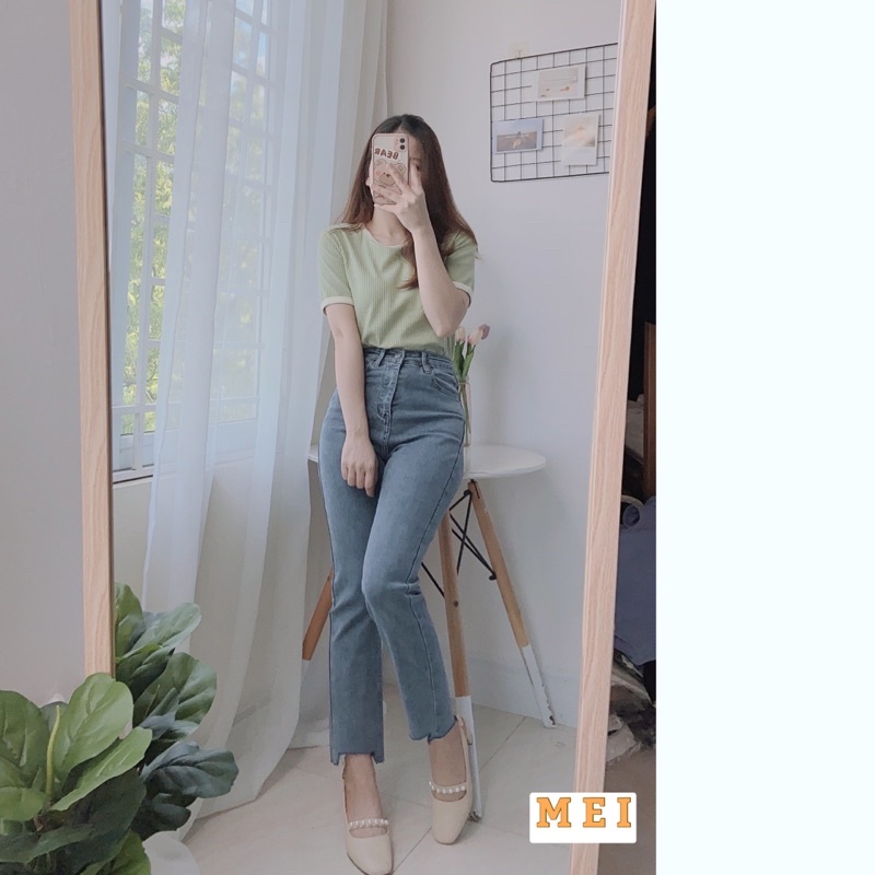 [Mã SKAMFSW175 giảm 10K đơn 50K] [Ảnh thật/Video] Quần Jean Ống Đứng Mix Khóa Túi Quần Bò Ống Đứng Mix Khóa Túi mã 3880