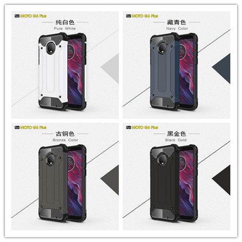 Ốp lưng armor có giá đỡ cho Motorola Moto G6 Plus