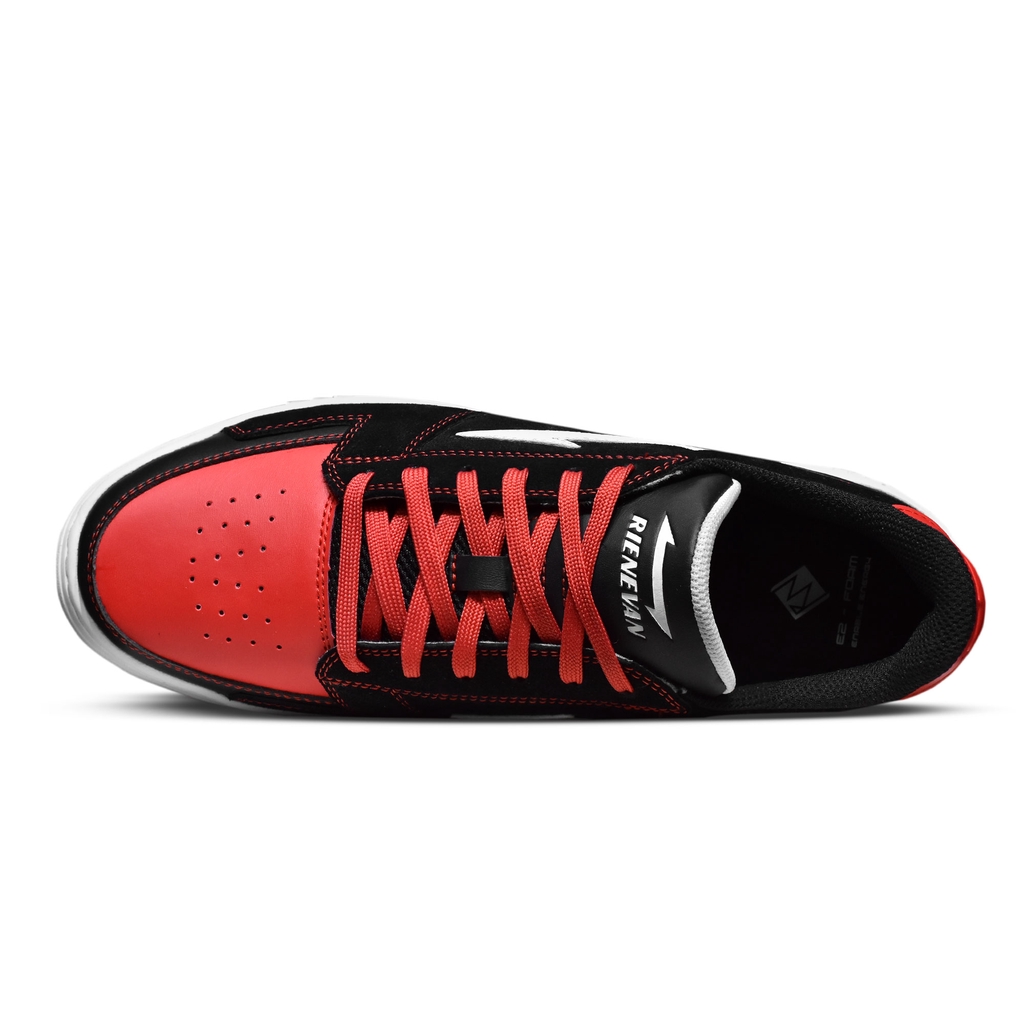 [Mã FAGREEN245 giảm tới 30K đơn 99K] Giày Sneaker RieNevan - RN541 [phối màu Đen - Đỏ - Trắng] | BigBuy360 - bigbuy360.vn