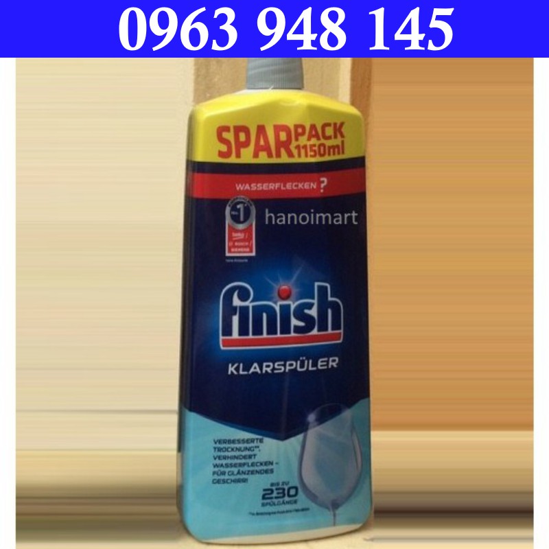 Combo Bột rửa bát Finish 2,5kg + bóng finish 750ml + muối Finish 1.5kg - HANOIMART