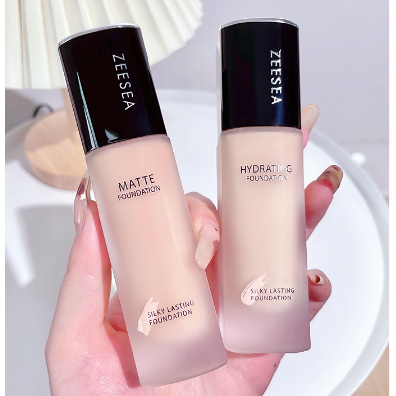 Kem Nền BB ZEESEA Dạng Lỏng Mềm Mượt Lâu Trôi Che Khuyết Điểm Dưỡng Ẩm Làm Sáng Da