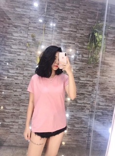 Sỉ áo phông cổ tròn nữ