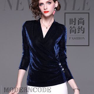 ❄️ÁO KIỂU CỔ ĐẮP CHÉO CAO CẤP