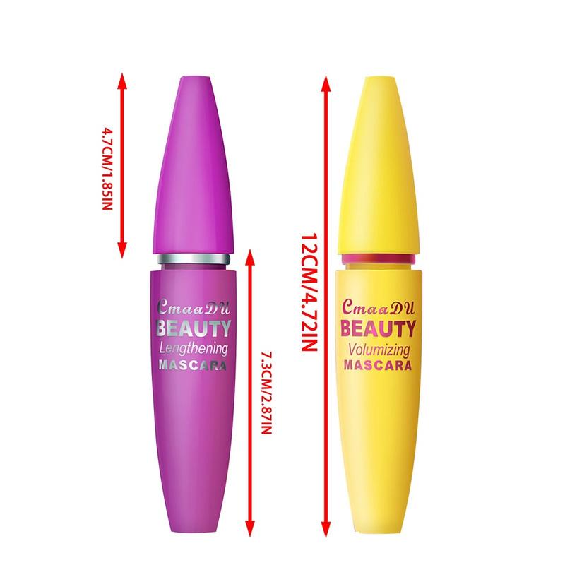 Mascara 4D 2 Trong 1 Làm Dài Và Cong Mi Dễ Sử Dụng
